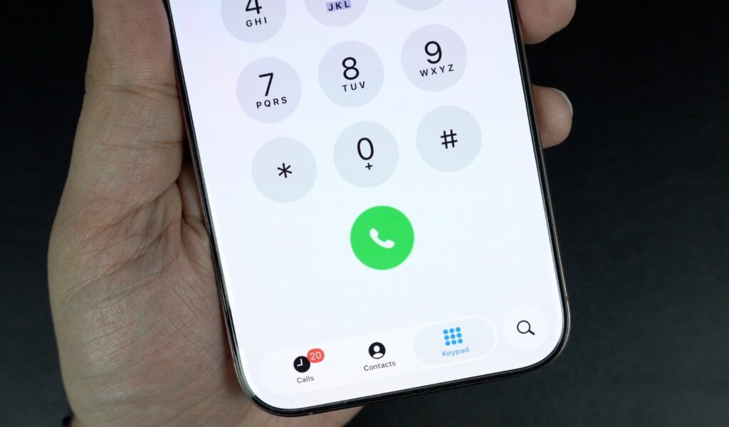 Classic Look Phone App iOS 26