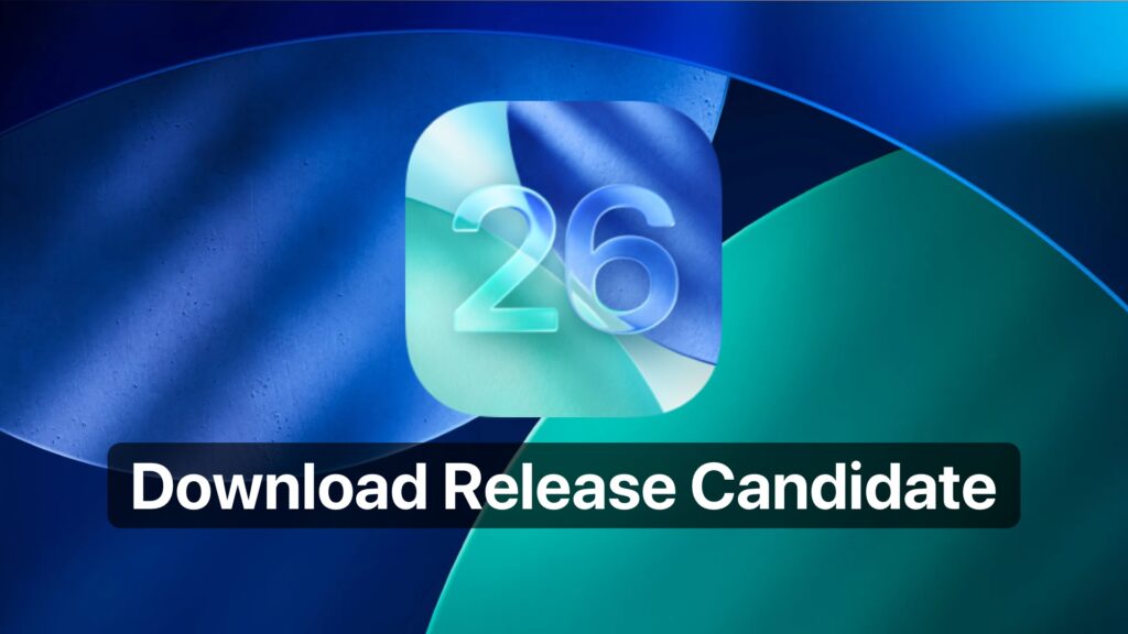 Download iOS 26 RC