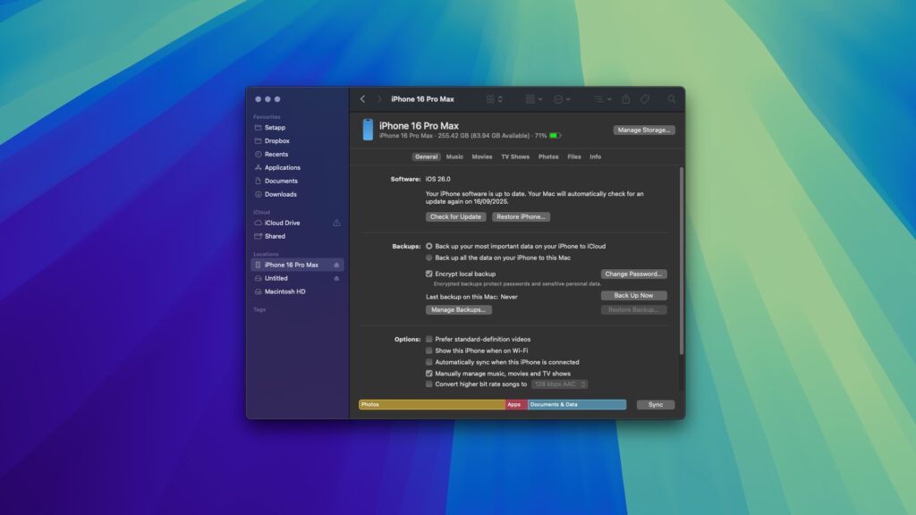 iOS 26 update