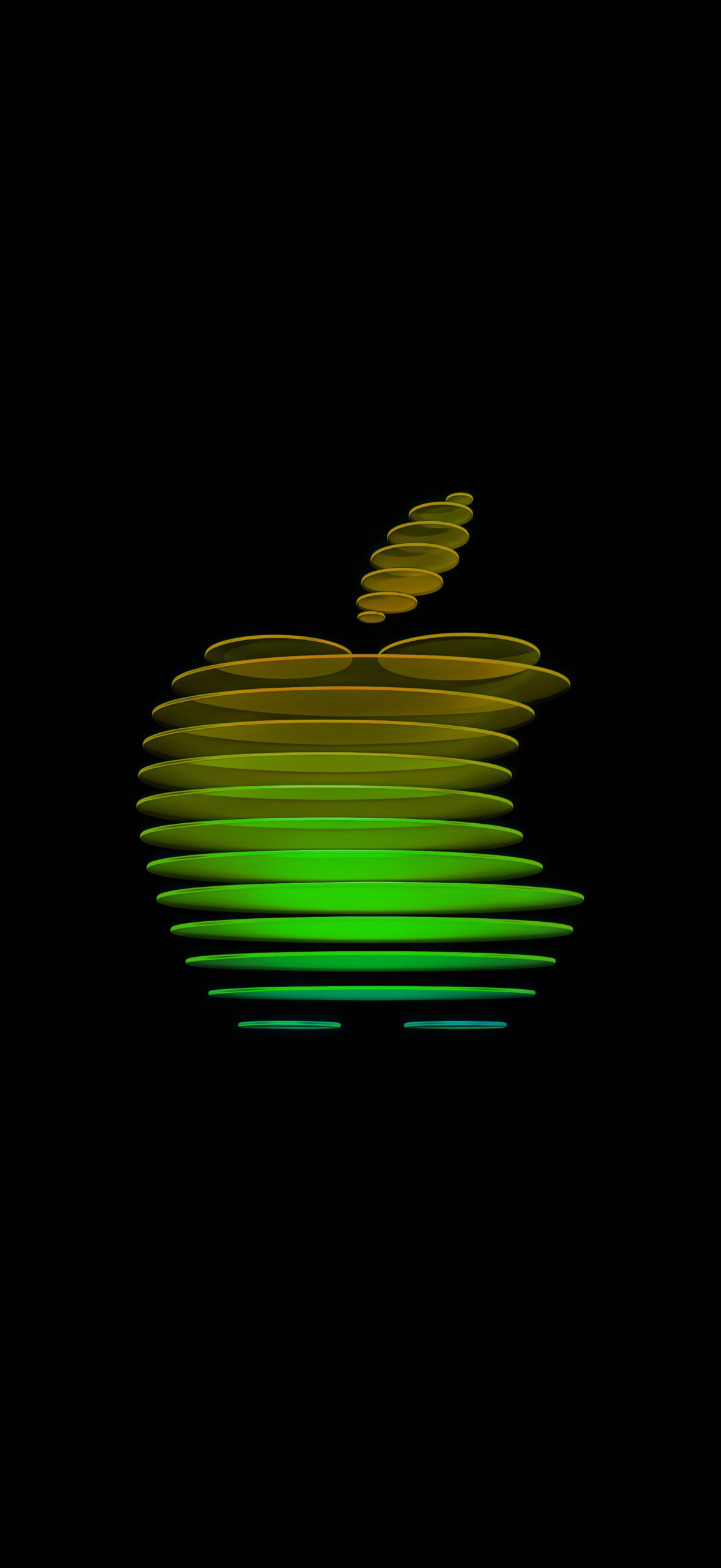 Apple Experience Wallpaper in Black