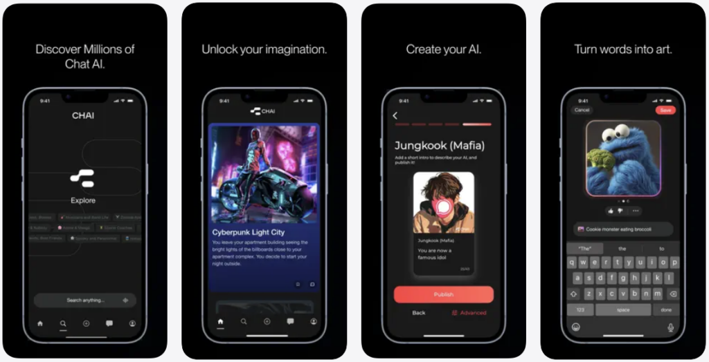 CHAI: Social AI Platform - Chat