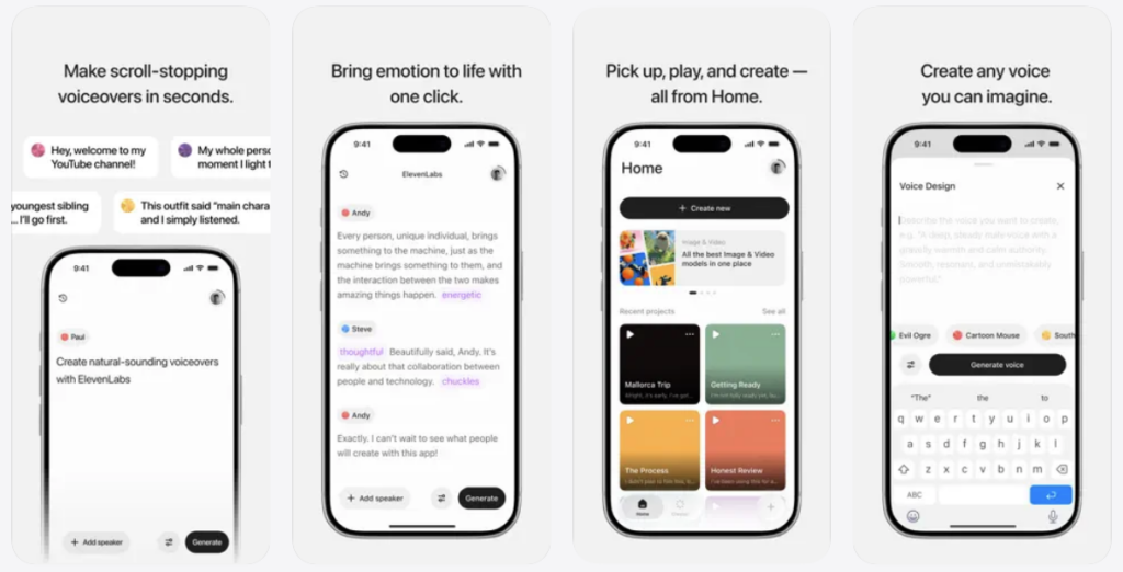 ElevenLabs: AI Voice Generator App