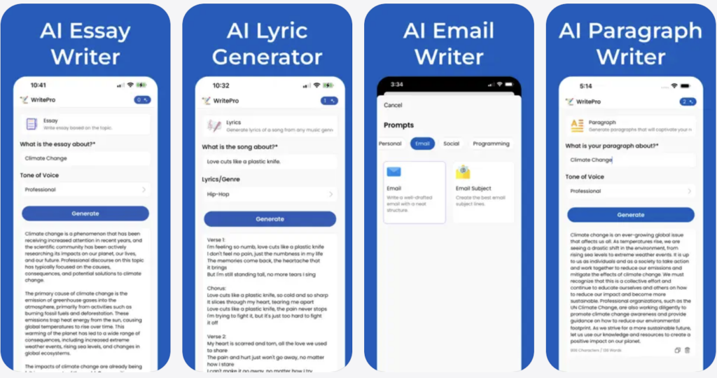Essay Writer - WriterPro