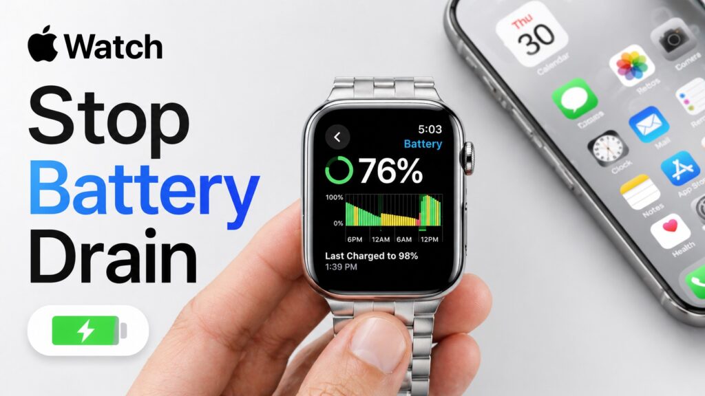 Fix Battery Drain on Apple Watch