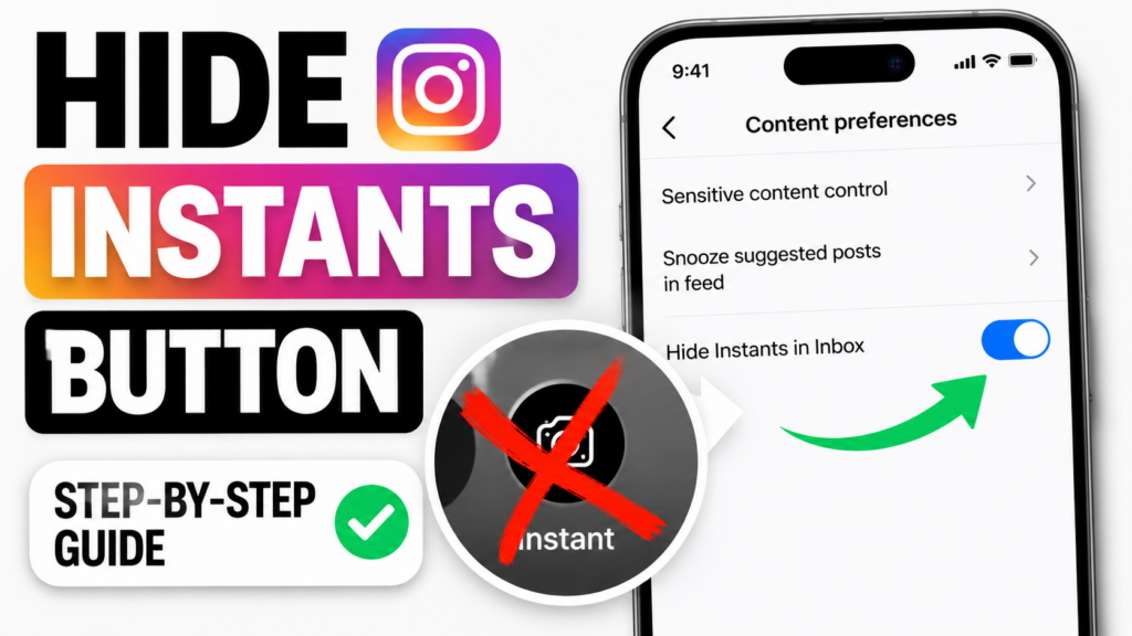 Hide Instagram Instants on iPhone