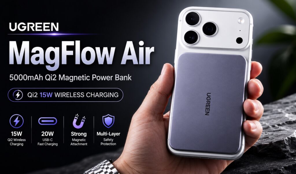 MagFlow Air Ugreen 5000mAh Review