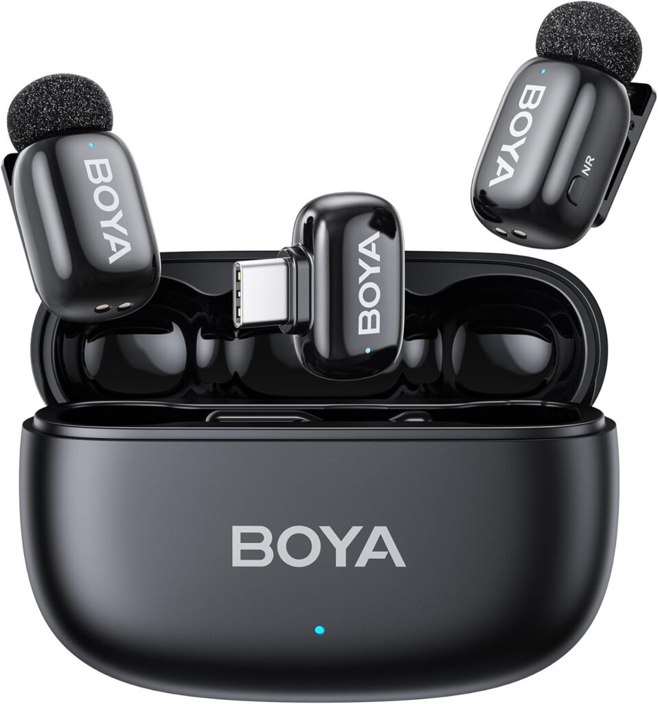 BOYA mini 2 Wireless Lavalier Microphones