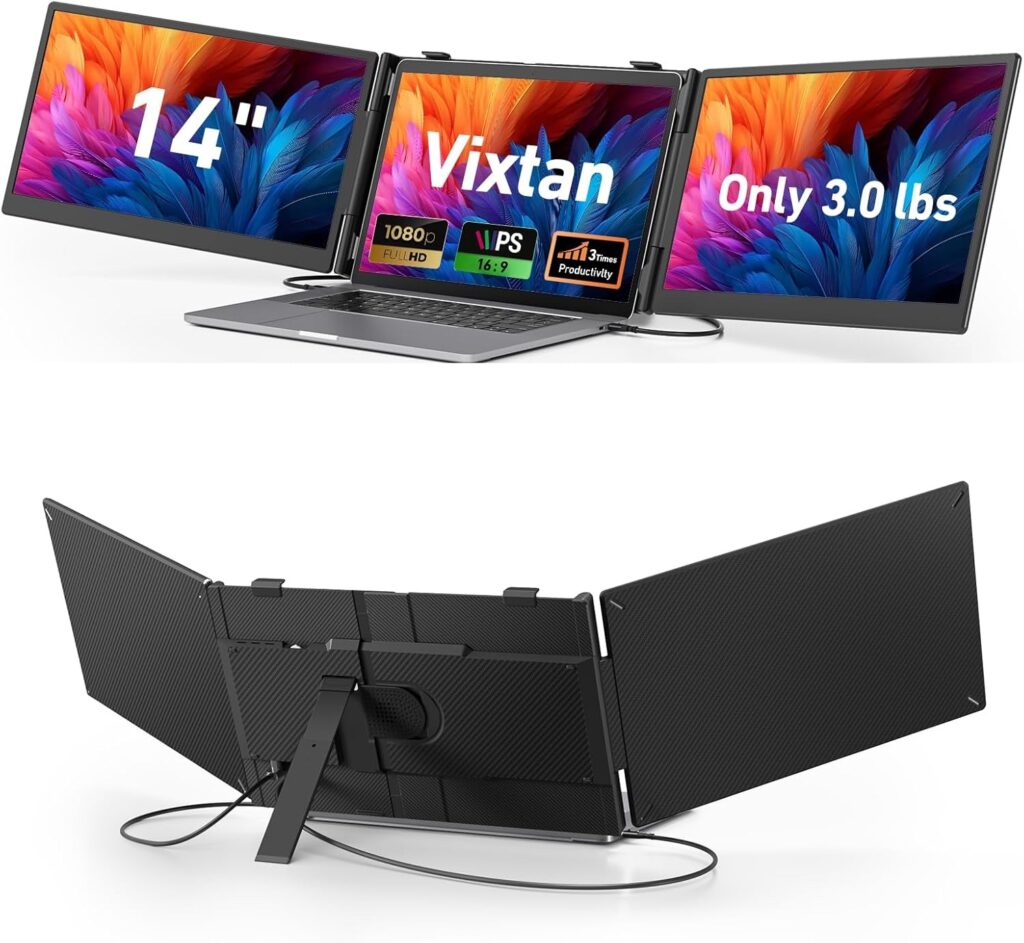 Vixtan 14" Triple Laptop Screen Extender