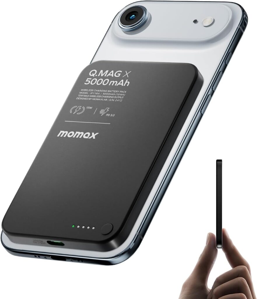 MOMAX Magnetic Wireless Power Bank