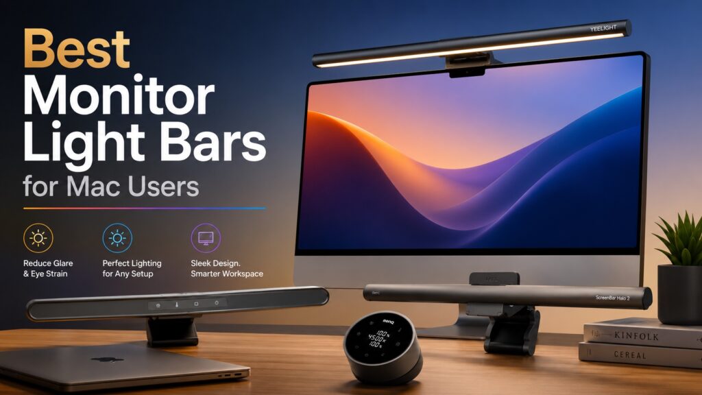 Best Monitor Light Bars for Mac Users