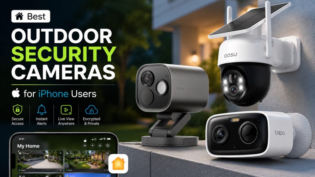 Best Outdoor Security Cameras for iPhone