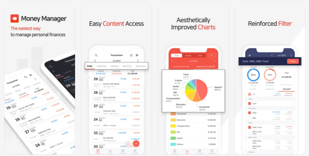 Money Manager Expense & Budget