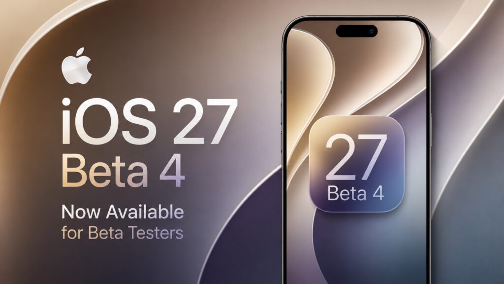 Download iOS 27 Beta 4