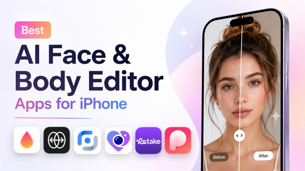 iPhone Apps for AI Face Editing