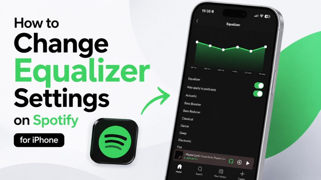 Change Equalizer Settings on Spotify