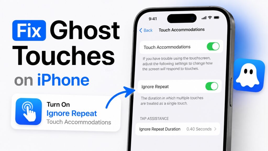 Fix Ghost Touches on iPhone