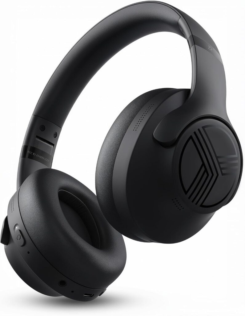 TREBLAB Z2 Wireless Over Ear Headphones