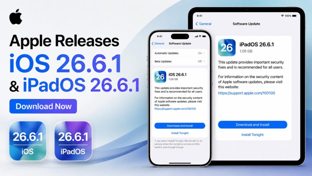 iOS 26.6.1 Download