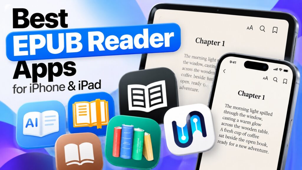 Best EPUB Reader apps iphone ipad