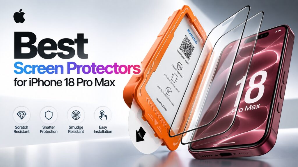 Best screen protectors iPhone 18 Pro Max