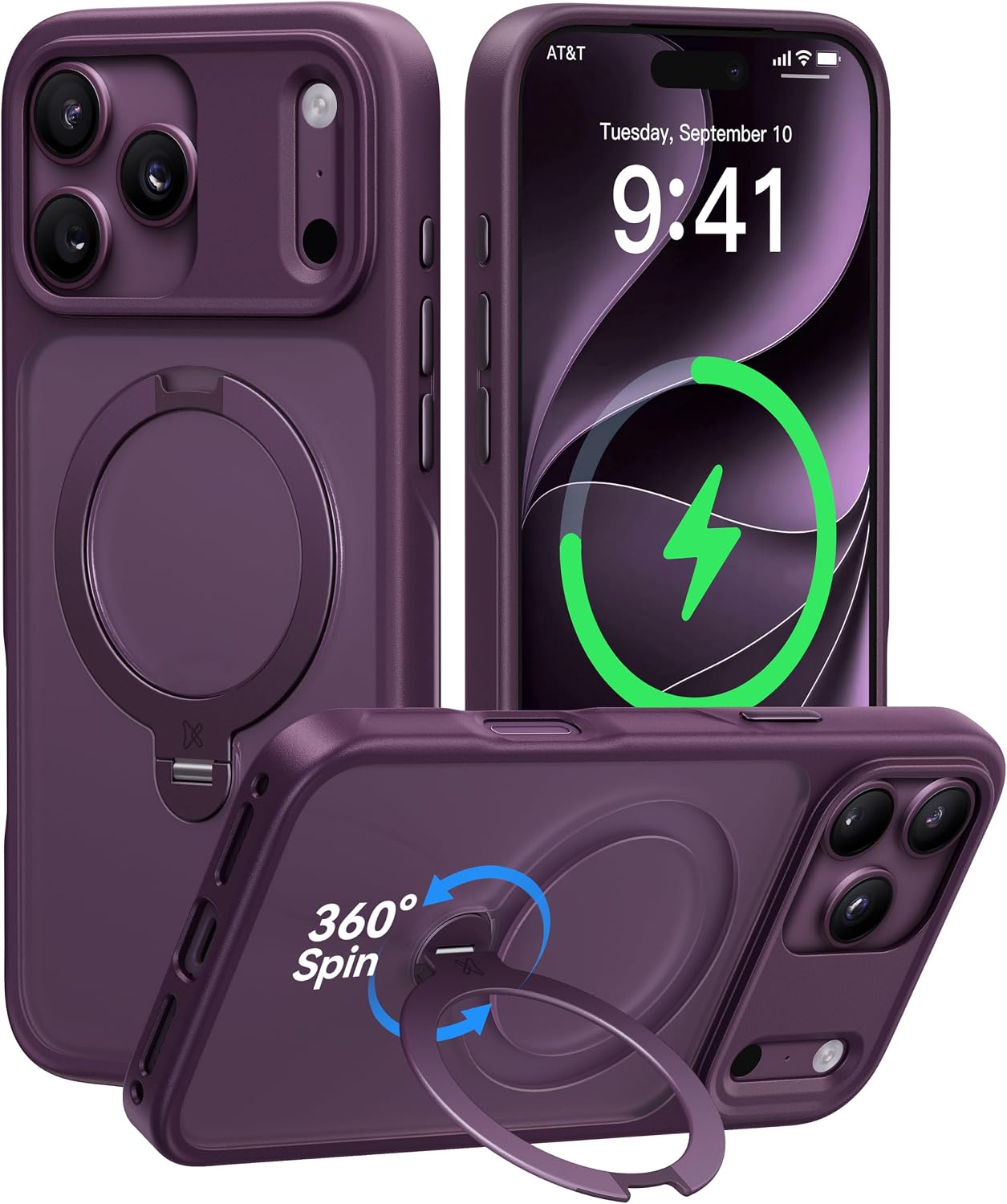 CASEKOO Burgundy iPhone 18 Pro Max Case