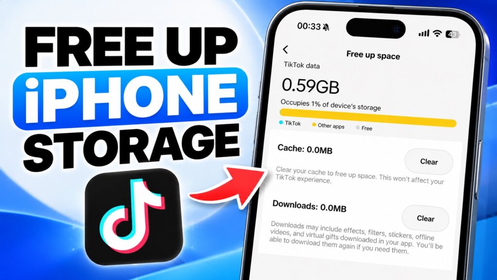 Free up iPhone Storage