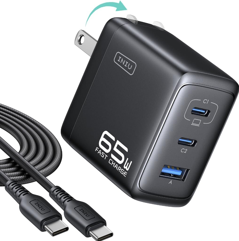 INIU 65W Type-C Charger Fast Charging Block
