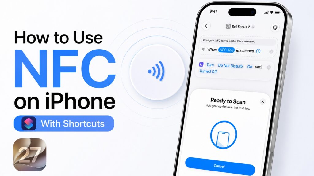 Use NFC on iPhone in iOS 27