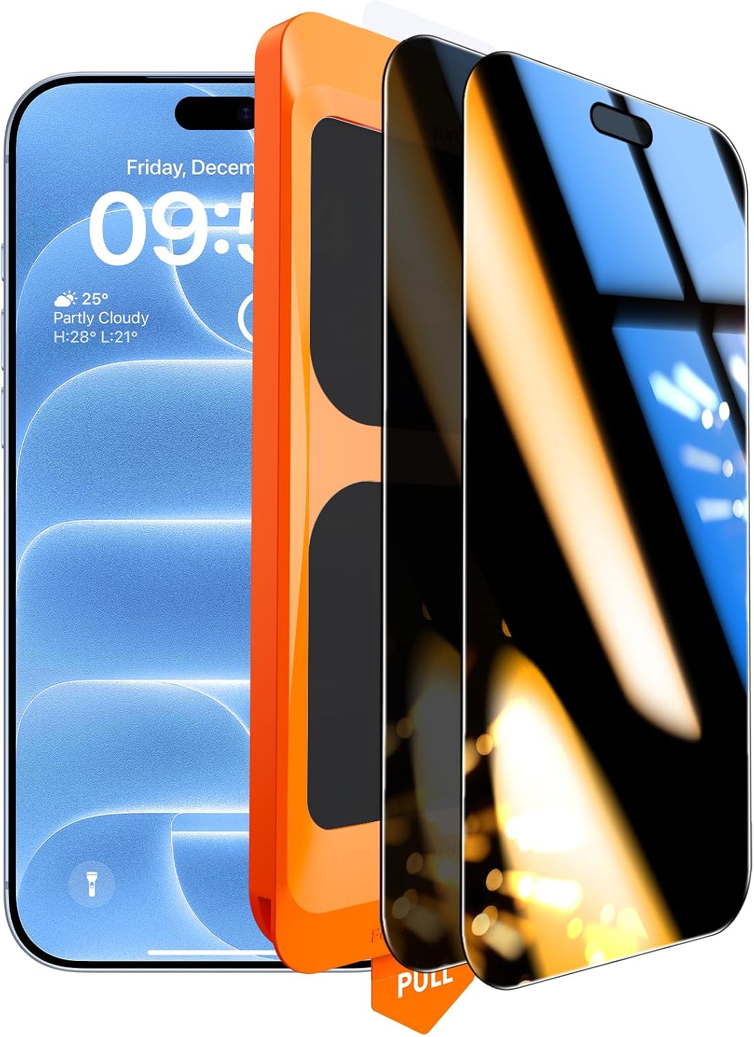 TOCOL iPhone 18 Pro Max Privacy Screen Protector