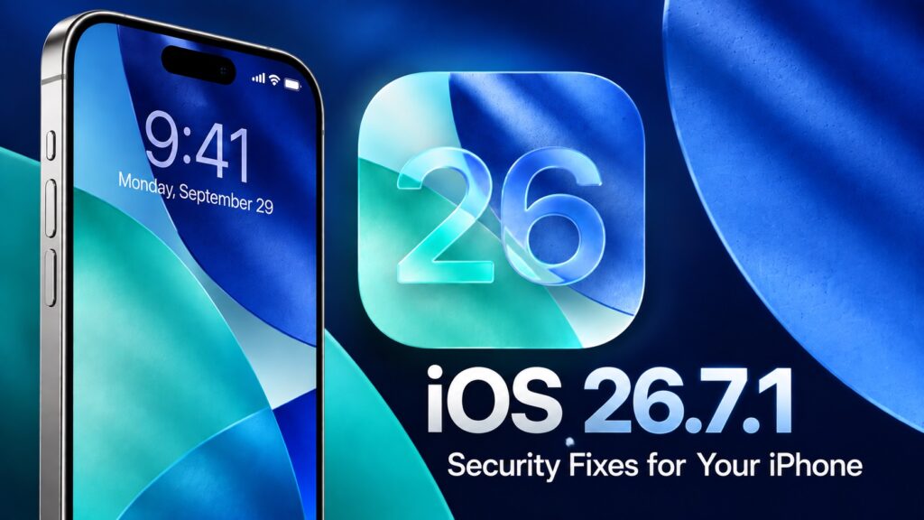iOS 26.7.1 update