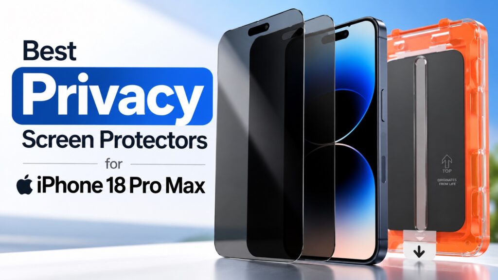 Best privacy screen protectors for iPhone 18 Pro Max