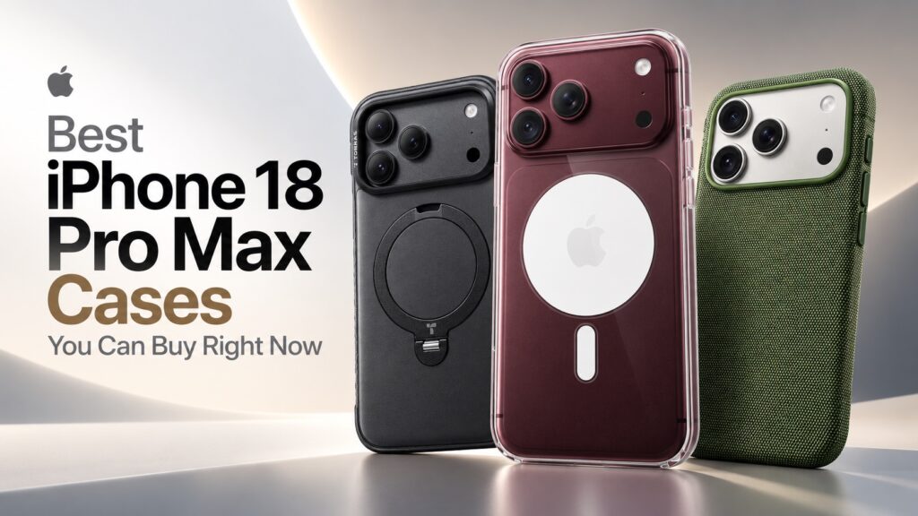 Best iPhone 18 Pro Max cases