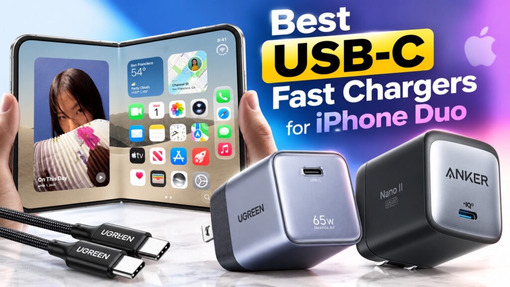 Best USB-C Fast Chargers for iPhone Duo