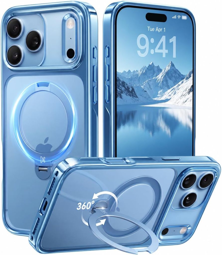 CASEKOO Glacier Blue iPhone 18 Pro Max Case