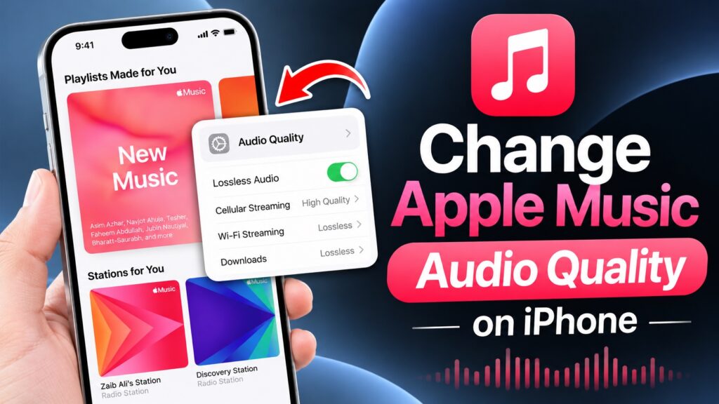 Change Apple Music Audio Quality on iPhone