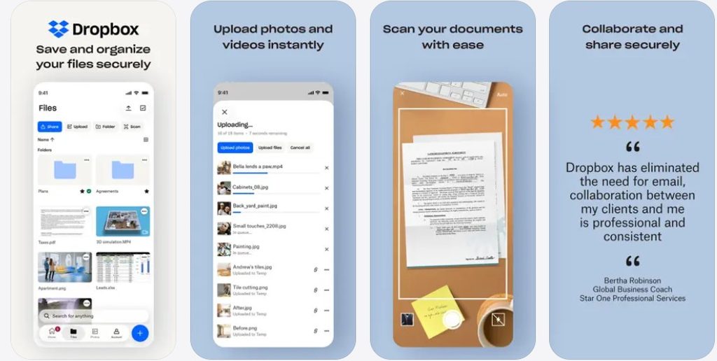 Dropbox: Cloud Storage Backup
