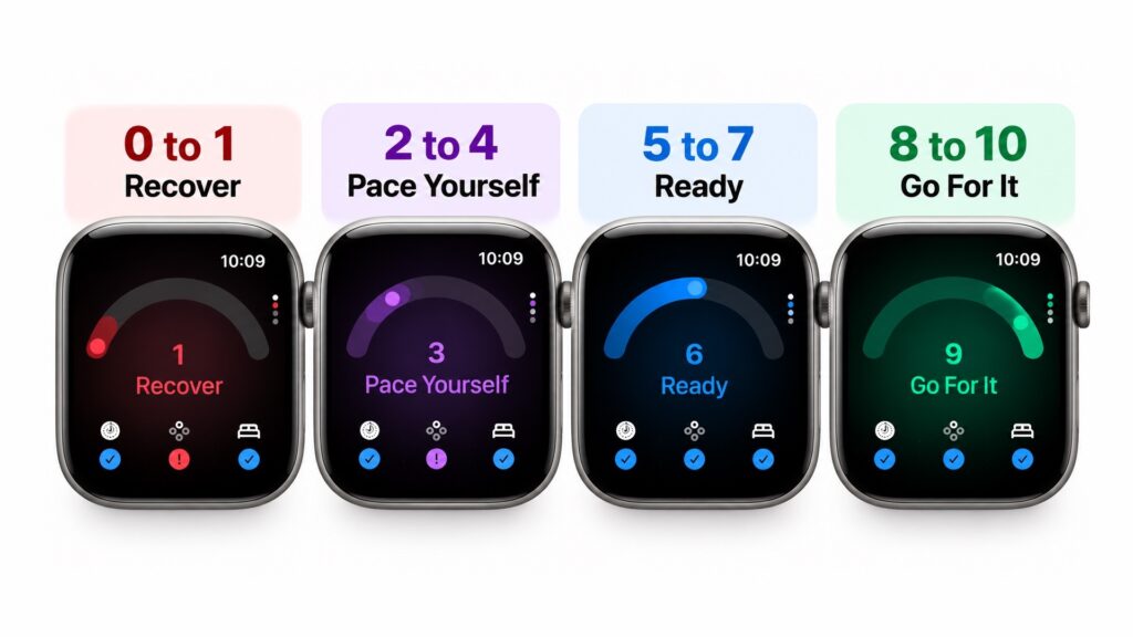 Check Readiness Score on Apple Watch