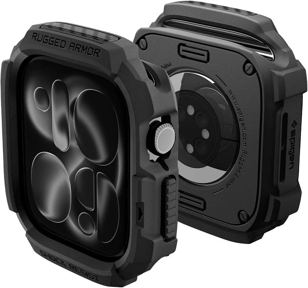 Spigen Rugged Armor Apple Watch Series 12 Case