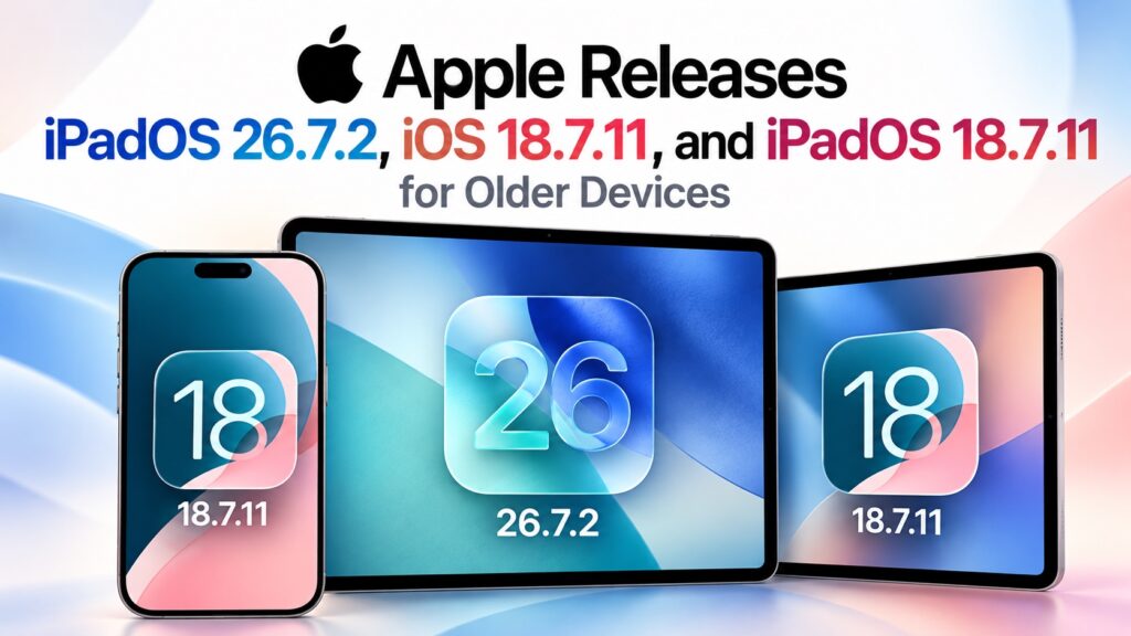 Download iPadOS 26.7.2, iOS 18.7.11, and iPadOS 18.7.11